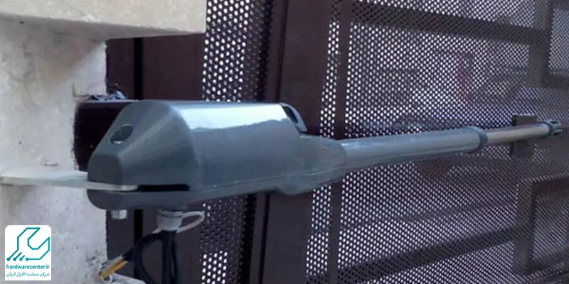 مراحل نصب جک درب پارکینگ